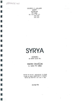 Scenarij za kratki igrani film Syrya - 