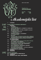 Akademijski list, zimski semester, št. I/II, letnik VII 2019 - 