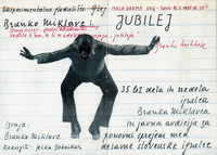 Jubilej - Miklavc - vabilo na ponovitev v Mali drami