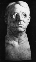Fotografija doprsnega kipa Ignacija Borštnika - Avtor upodobitve: France Kralj, 1921.
Fotografija je last: SLOGI (SMG).
Neg.: S.XXXV, 21. Sig. 109