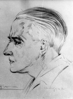 Hinko Nučič - Avtor portreta: A. Sapinčič. Omišalj, 9. 8. 1928.
Fotografija je last: SLOGI (SGM)
Neg.: S. XXXVIII, 99, sig. 191
