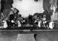 William Shakespeare: Vihar - Danilova, Levar, Juvan, Boltar, Jan - SNG Drama Ljubljana, 13. 3. 1930.
Fotografija je last: SLOGI (SGM)
Neg.: S.XIV, 62; sig. 542