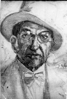 Anton Cerar - Danilo - Avtor upodobitve: S. Rohrmann. Ljubljana, 1924.
Fotografija je last: SLOGI (SGM).
Neg.: S. XLV, 27; sig. 1000