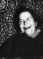 Marija Nablocka - Fotoportret - privatna fotografija, Ljubljana, 1965.
Fotografija je last: SLOGI (SGM)
Neg.: S. XXI, 86; sig. 1127
