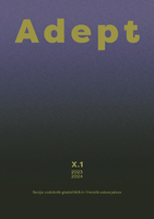 Adept, letnik X, številka 1, 2023/2024 - digit. kopija - pdf. web