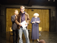 Blagoev grad 2005 - nagrada za režijo - Na podelitvi nagrade, Blagoevgrad, 2005