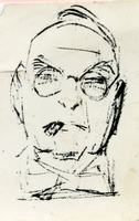 Skica za doprsni kip: Anton Cerar - Danilo - Avtor skice: Nikolaj Pirnat.
Last: Mira Danilova - AGRFT.
Neg.: S.XXX,14. Sig. 6