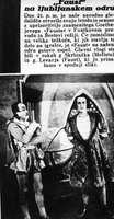 Johann Wolfgang Goethe: Faust - Skrbinšek, Levar - Režija: Osip Šest. Mefisto: Milan Skrbinšek, Faust: Josip Levar. SNG Drama Ljubljana, 21. 9. 1929.
Last: Liza Levar
Neg.: S.IV, 36; sig. 521