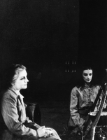 V tajgi - Danilova, Mežan - Aleksandr Nikolajevič Afinogenov: V tajgi - II. dej., 1. priz. SNG Drama Ljubljana, 20. 10. 1946. 
Neg.: S.LX, 21; sig. 1641
