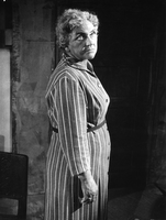 Grozdna jagoda v soncu - Mira Danilova kot Lena Younger - Lorraine Hansberry: Grozdna jagoda v soncu - I. dej. SNG Drama Ljubljana, 9. 12. 1960.
Neg.: S.LXXI, 28; sig. 2022
